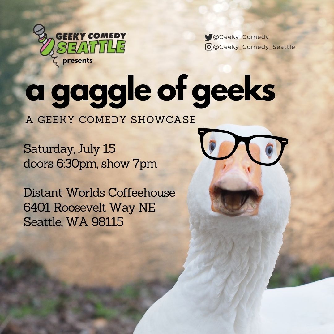Geeky_Comedy's tweet photo. 📍 Distant Worlds CoffeeHouse
🗓️ Saturday, July 15
🚪 6:30pm
🎙️ 7:00pm
🎟️ $10-$20 (sliding scale)
🔗 https://t.co/v2TWN7k8AZ

🤖🔬🛰️👓🪿 https://t.co/U03KgjQsag