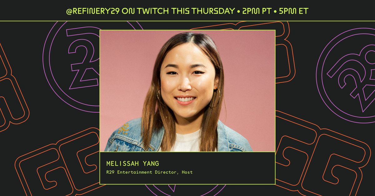 Refinery29 (@refinery29) on Twitter photo ⚠️ Today at 2 p.m. PT / 5 p.m. ET ⚠️
R29's <a href="/melissahyang/">Melissah Yang</a> will play TFT on #R29Twitch! 😎 Come hang with us: twitch.tv/refinery29 #tft ⚠️ Today at 2 p.m. PT / 5 p.m. ET ⚠️
R29's <a href="/melissahyang/">Melissah Yang</a> will play TFT on #R29Twitch! 😎 Come hang with us: twitch.tv/refinery29 #tft