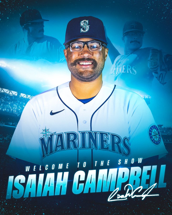 [CUTOUT OF ISAIAH CAMPBELL] Welcome to the Show, Isaiah Campbell