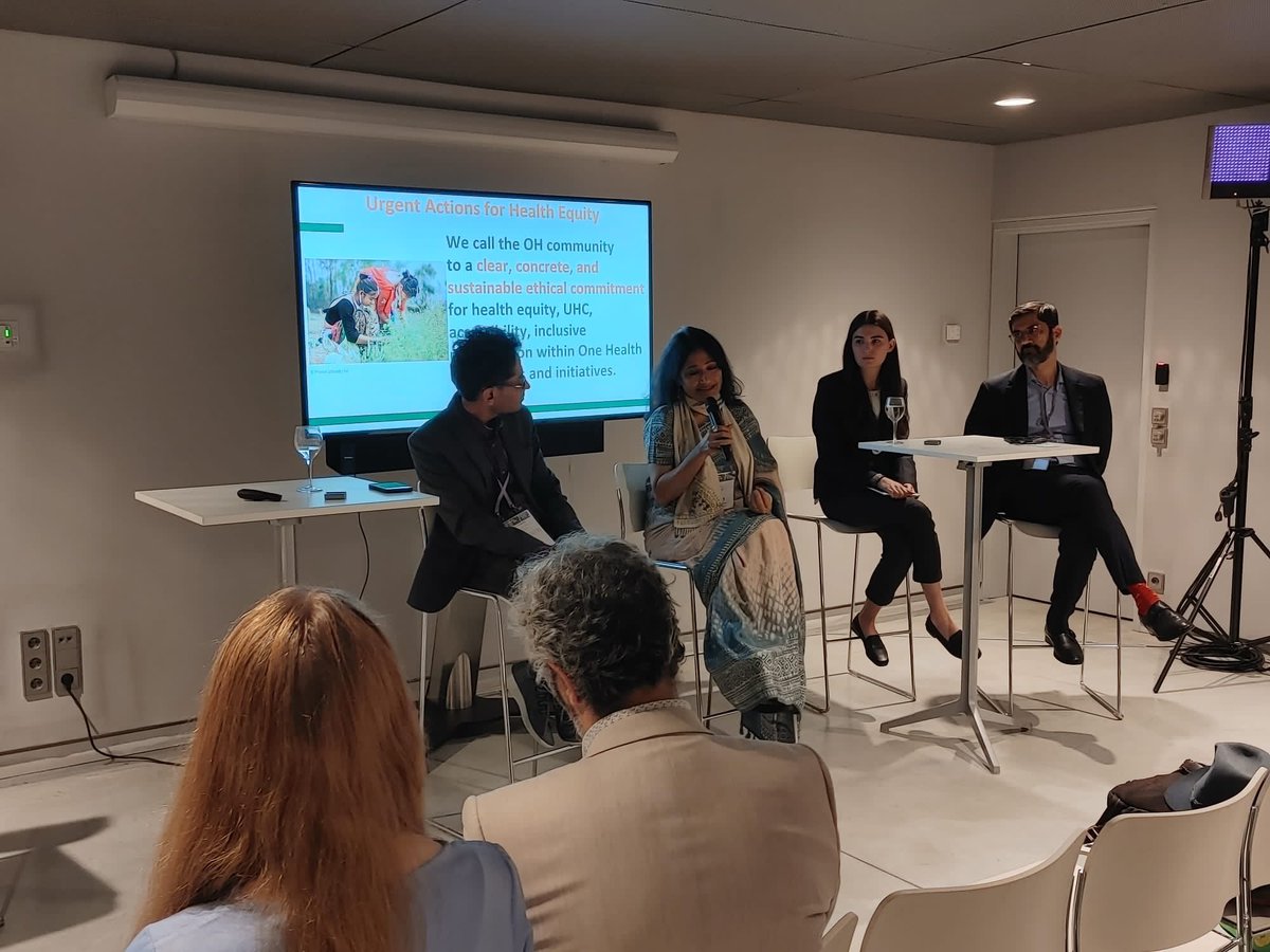 Honoured to join IWG4 panel on #equity in #OneSustainableHealth with @khosla_rajat @rasanathan @runakhan_ed! My 3️⃣ 🔑 points for addressing #equity within #OSH
👉mainstreaming #WCAH
👉addressing #intergenerationalinjustice of crises like climate change
👉advocacy & partnerships