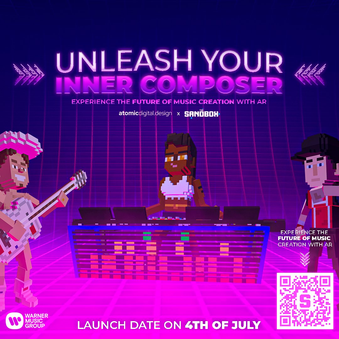 TheSandboxGame's tweet image. Metaverse 🤝 IRL in #AR in partnership with @warnermusic

1,000 $SAND up for grabs!

Get started: instagram.com/ar/52331100325…