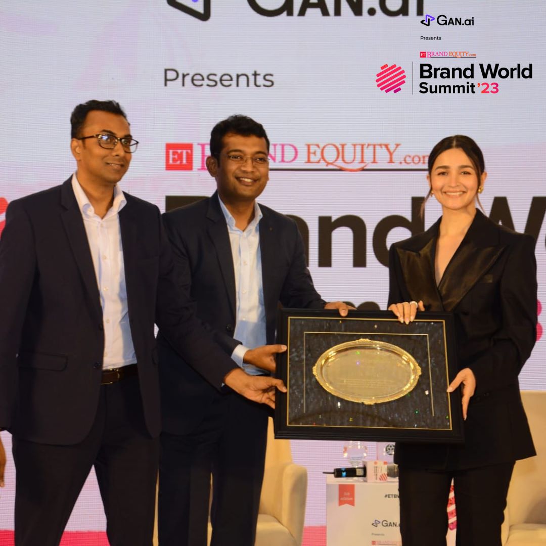@ETBrandEquity recognises Actor and Entrepreneur
@aliaa08 as 'Brand Personality of The Year' (Editorial Choice) at the 5th Edition of Economic Times Brand World Summit  

Know More: bit.ly/3P4D0jw 

#ETBWS #BrandsWorldSummit #Branding #Agency #TechInnovation #AliaBhatt