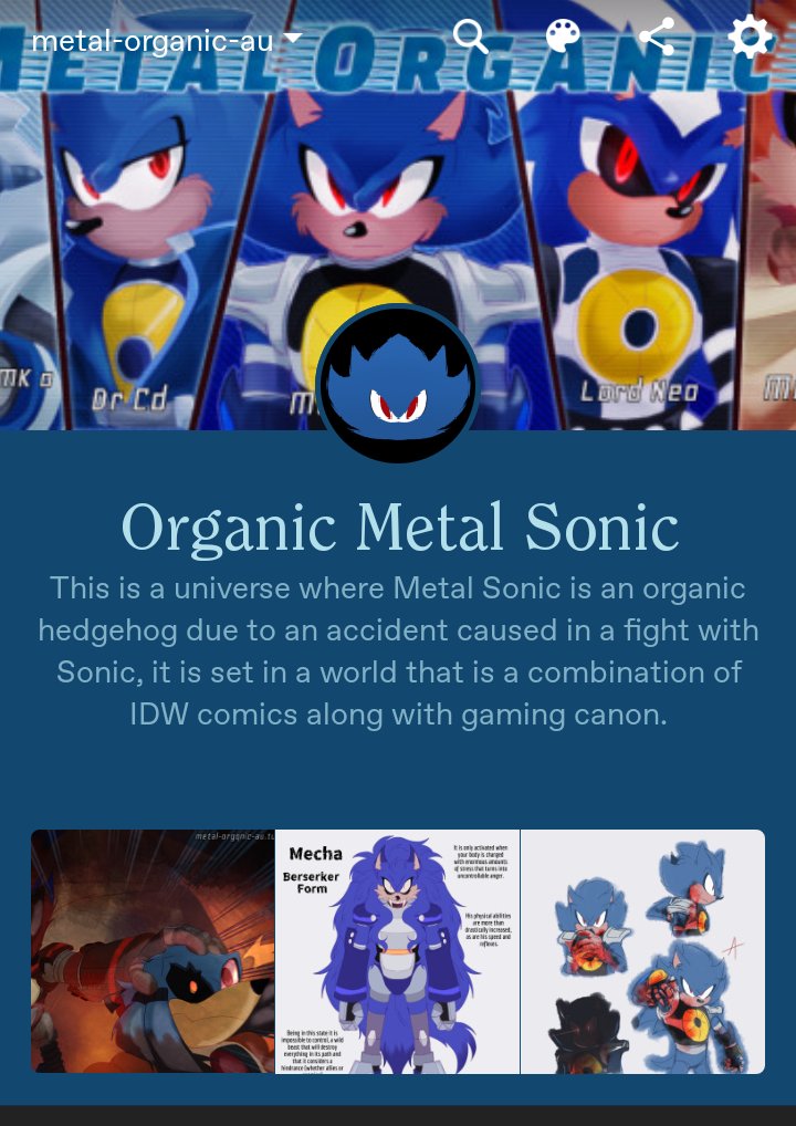 Organic Metal Sonic on Tumblr