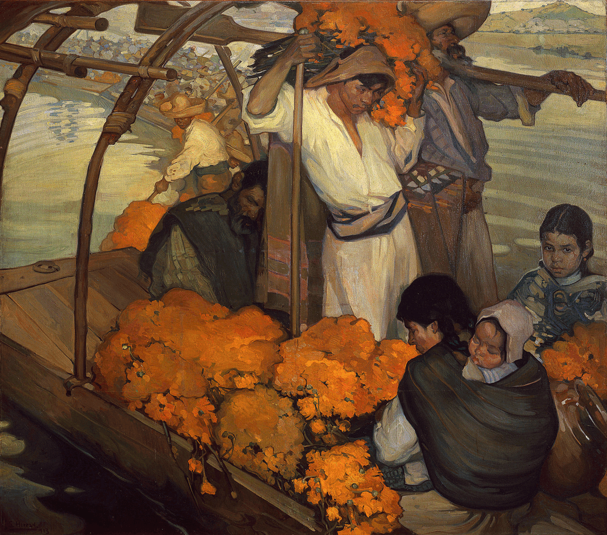 cultura_mx's tweet photo. #UnDíaComoHoy de 1887 nació Saturnino Herrán, pintor mexicano que renovó el arte nacionalista en nuestro país y cuya obra fue declarada Monumento Artístico de México el 30 de noviembre de 1988.

La ofrenda (1913) es una de sus obras más famosas, ¿la has visto en el @MUNALmx? https://t.co/KgKcxOLnx4