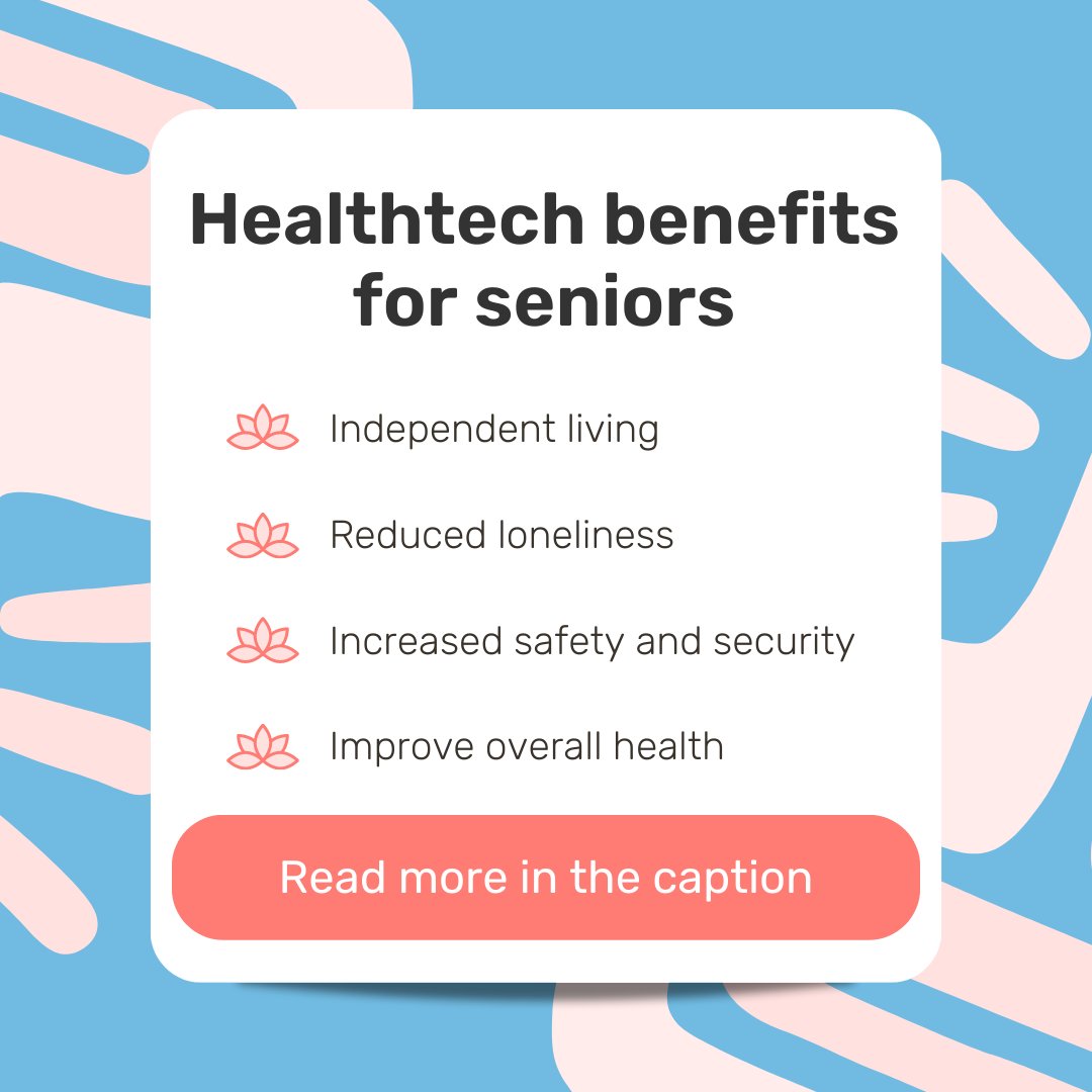 Empower seniors with healthtech! 🌟💙

Discover the possibilities and age gracefully. 💡

#HealthTech #SeniorEmpowerment #IndependentLiving #SafetyAndSecurity #ImprovedHealth #AgingInPlace #DigitalHealth