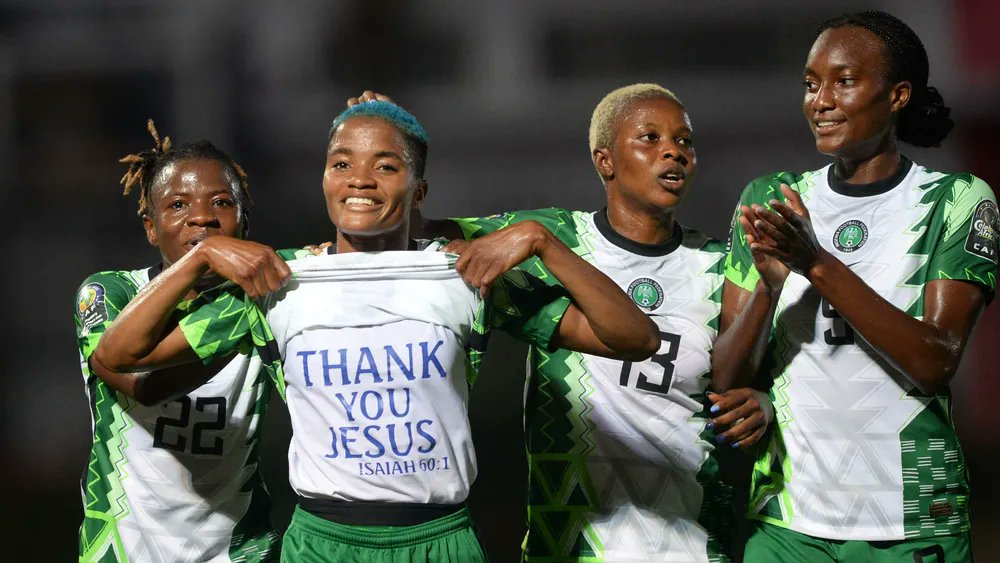 GGRasheedat👏🏽
We are rooting for you.
#TheGirlwiththebluehair 
#superfalcons #Threads #Ruth #iPhone15