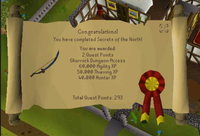Stopperi1's tweet photo. We're done. Quest cape is back in use for the first time since the release of SOTE! Get in there!

#OSRS #Main #Completionist https://t.co/G5sQhrI7oF