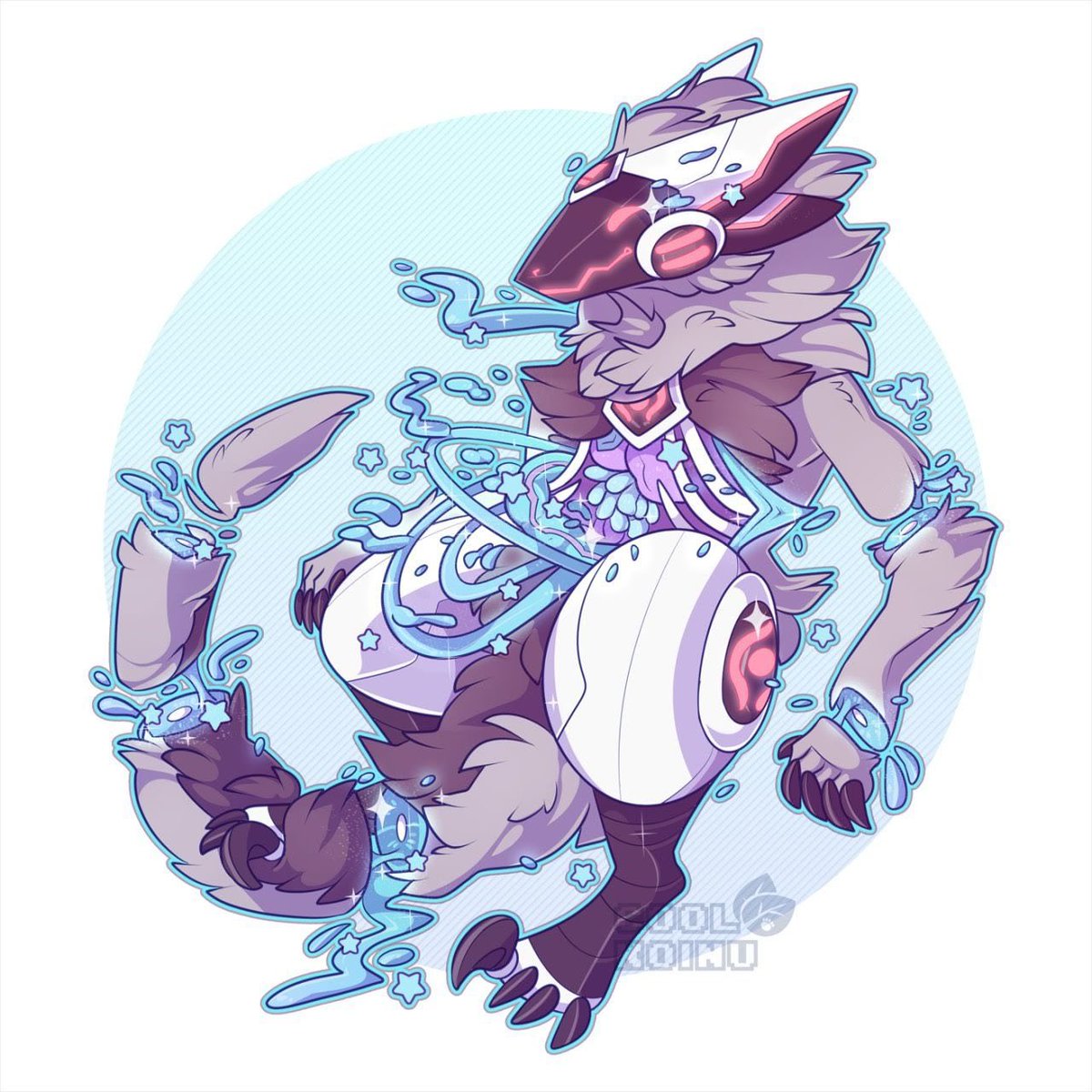 Wanted to share one of my absolute favorite pieces I got from <a href="/CoolKoinu/">KOINU 🔜 FURDU</a> of Pr.ime 💙