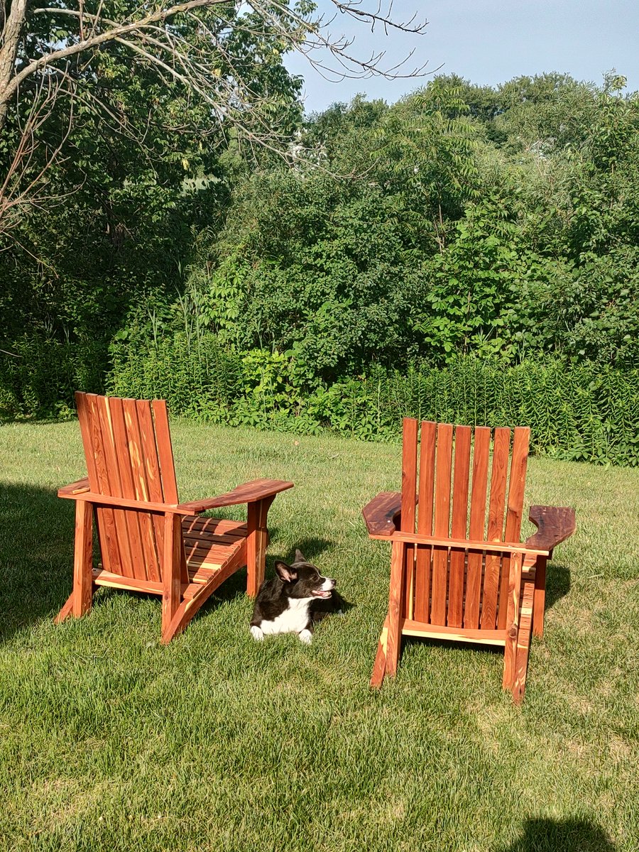 Out enjoying the new chairs

#custom #wood #design #wooddesign #workshop #woodshop #woodwork #woodworking #homedecor #home #handcrafted #diy #furniture #furnituredesign #woodart #art #decor #handmade #adirondack #adirondackchair #outdoorliving #luxurydesign #cedar