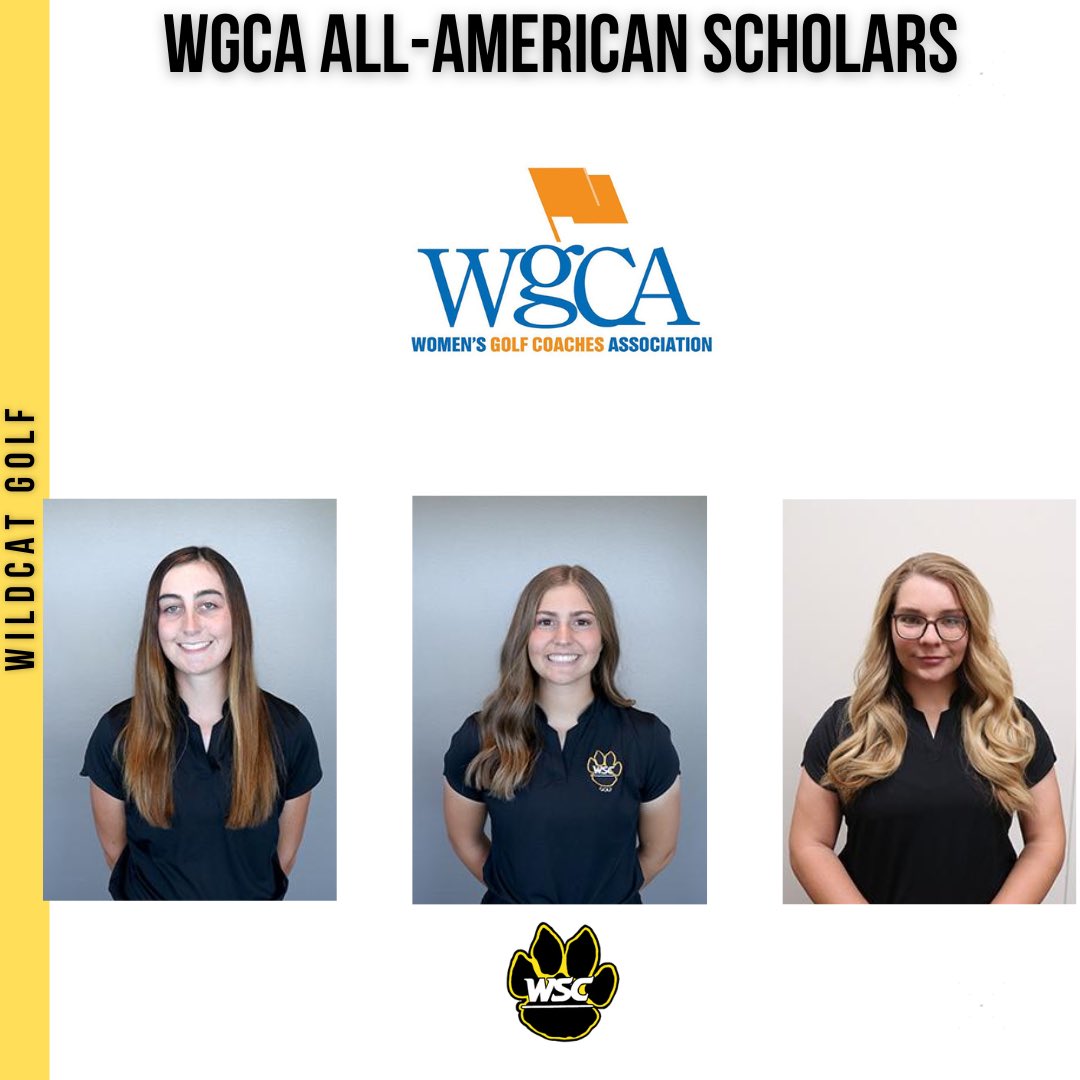 Congrats to our WGCA All-America Scholars! @SaffireSayre @abbeykurmel @AbbyBrodersen