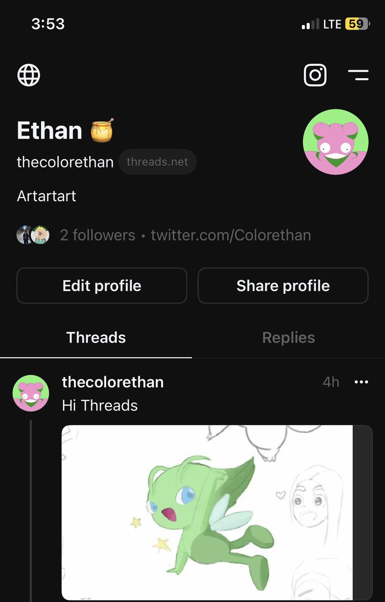 Colorethan's tweet photo. If thread beats Twitter, my account is there as well! https://t.co/nutz36wm5N