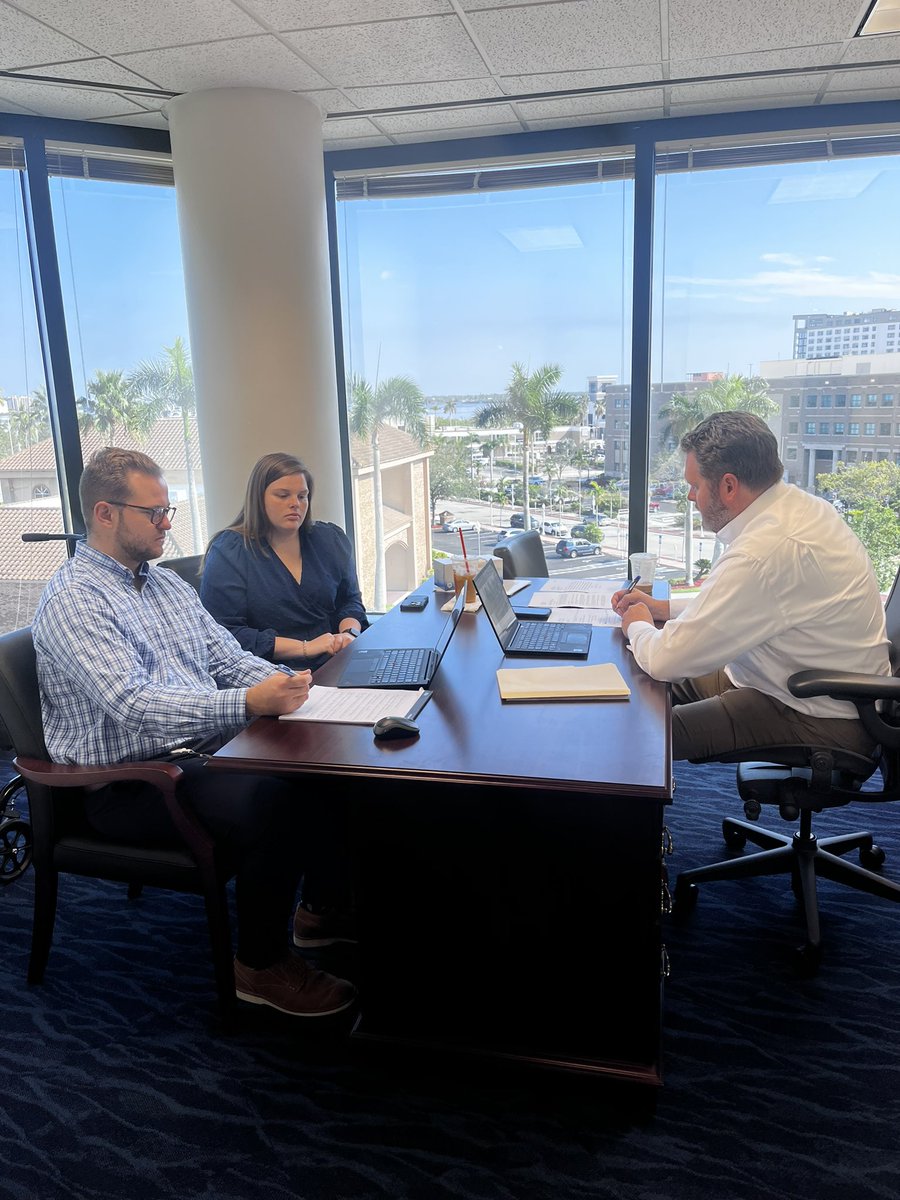 JonMartinEsq's tweet image. Busy day in the SD33 Office as our team virtually met with the Florida DEP &amp;amp; followed that up with a tour of Gulf Coast Medical Center. @America88 @Lee_Health