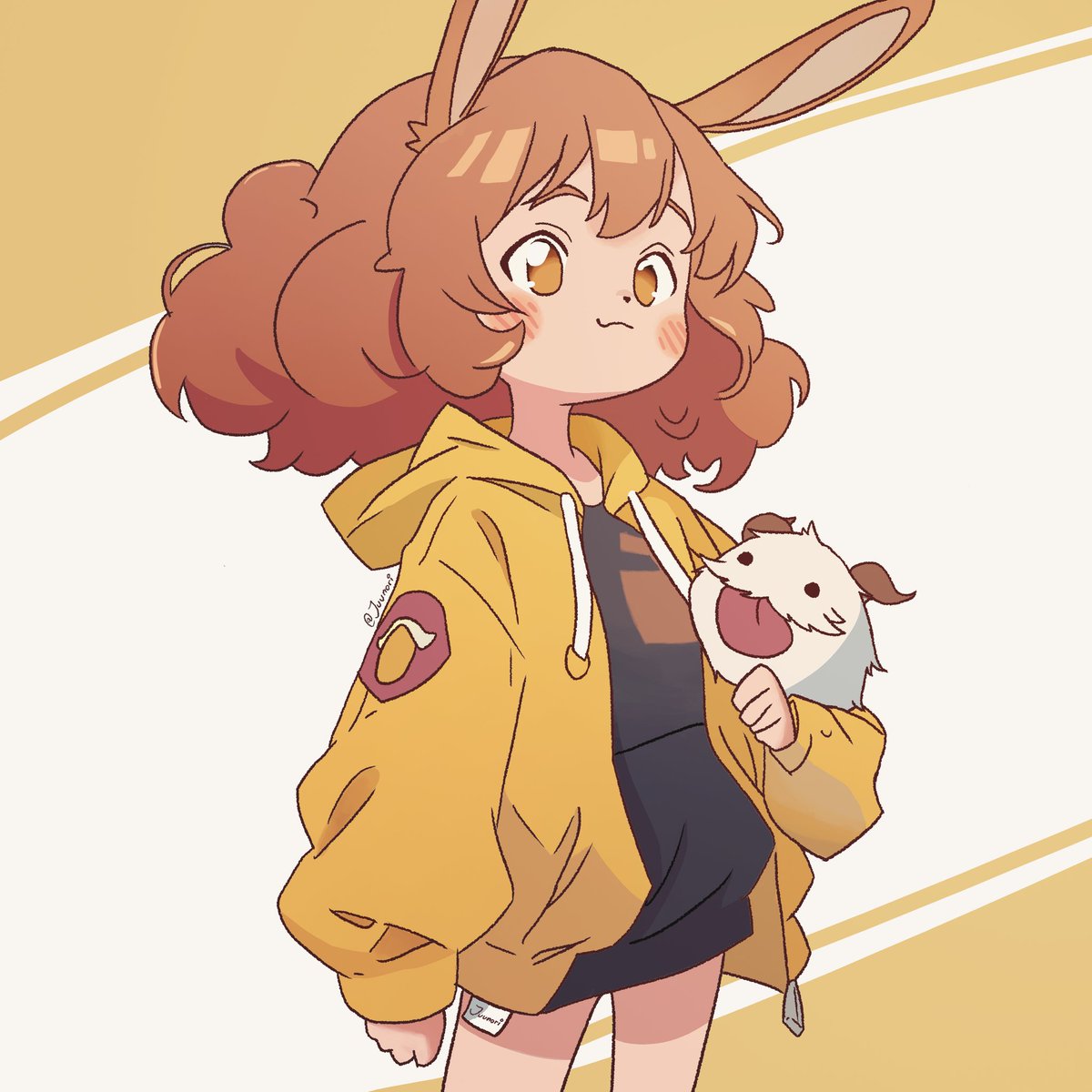 Juunoori's tweet photo. Bunny Girl! 💫
I've been learning to use light and shadow, it's so hard! 😪
And learning to draw furry... https://t.co/6lhqEGnbp0