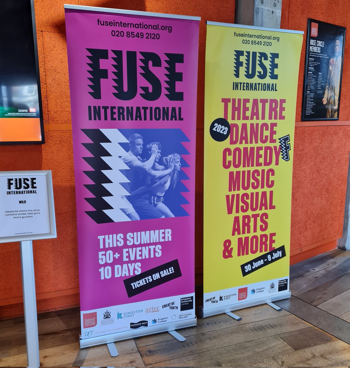 Loved the #UKpremiere of #WILDthemusical at <a href="/Rosetheatre/">Rose Theatre</a> - part of <a href="/FUSE_IntFest/">FUSE International</a>. It starred the #CityChamberOrchestraofHongKong The costumes were amazing, it was colourful and fun. The story is about two poachers who encounter a Wild Orchestra in the jungle! 🤩🐆🦏🐘🦍🐅