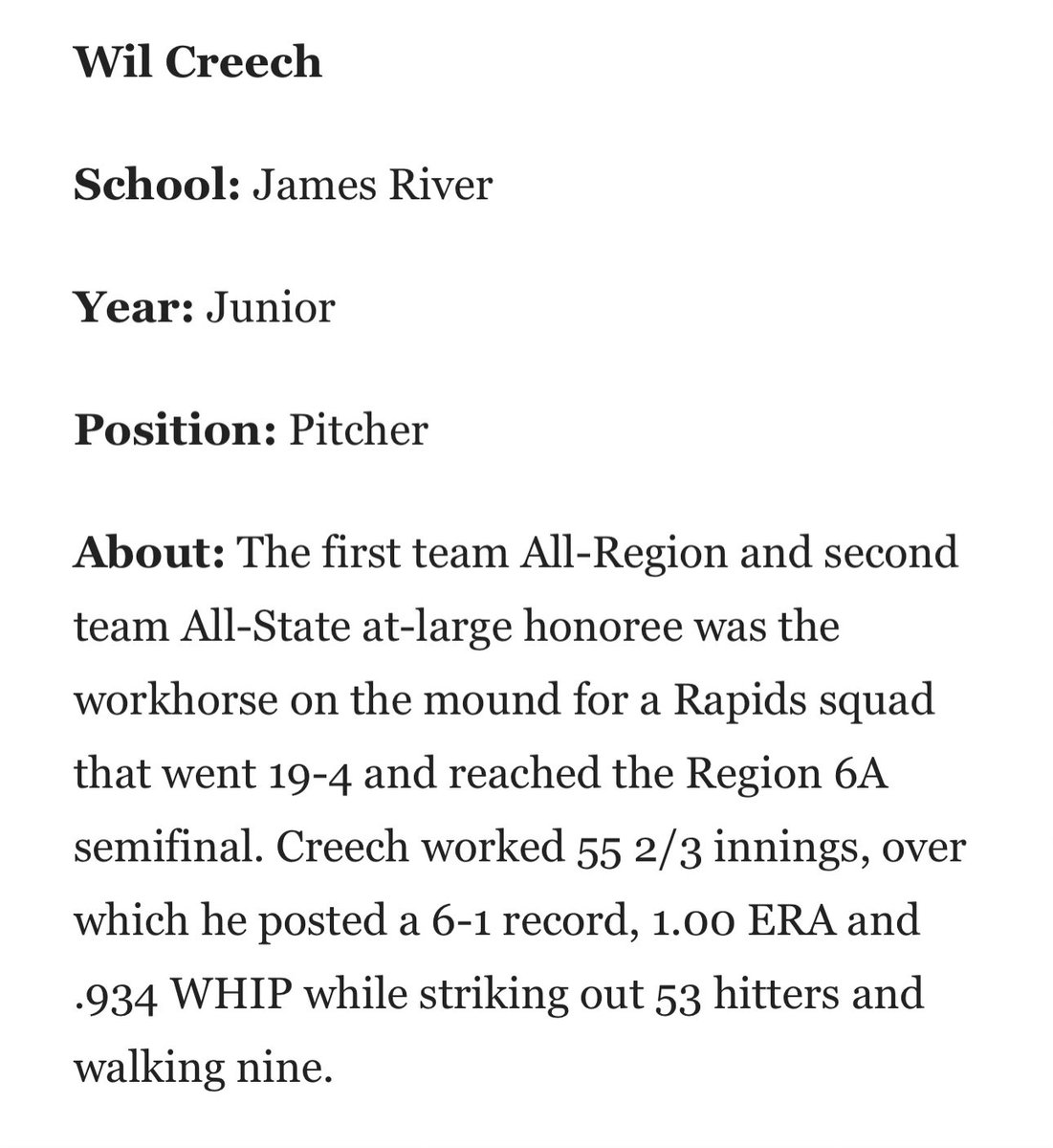 Wil Creech tweet media