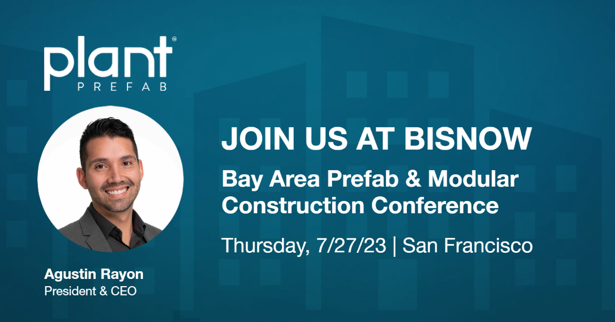 plantprefab's tweet photo. Meet Plant Prefab President &amp; CEO Agustin Rayon at Bisnow’s upcoming Bay Area Prefab &amp; Modular Construction Conference on July 27 in San Francisco, California! Learn more:  https://t.co/c6qUo9UXUT

#modular #prefab #construction #bayarea #sanfranciso
#california #bisnow @Bisnow https://t.co/DEOwZKRoyI