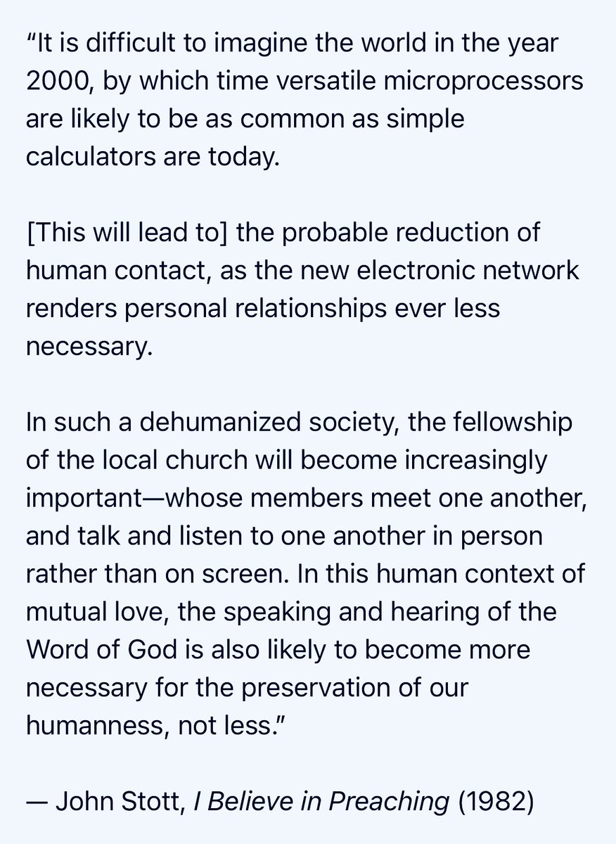 MattSmethurst's tweet image. Goodness. What a prescient quote from 40+ years ago.