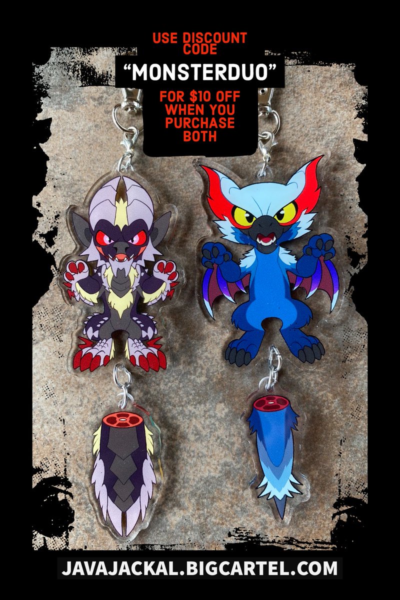 JavaJackal's tweet photo. 🐉💥 Come get the monster duo 💥 🐉
https://t.co/c9Ry1ihG4D https://t.co/bXTI2y3zc3