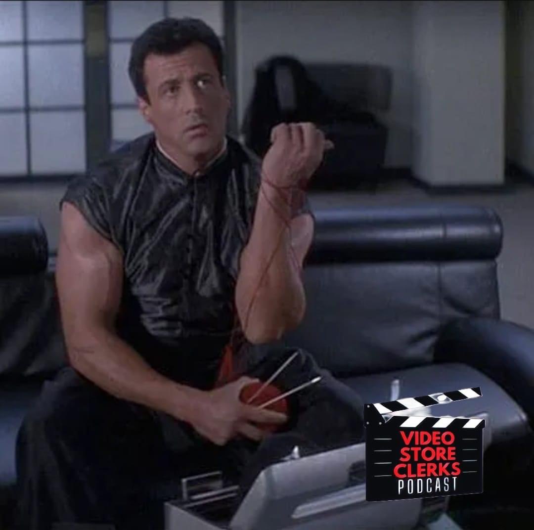 videostoredave's tweet photo. Yo, Sly turns 77 today. Join The Video Store Clerks Podcast in wishing him a knockout birthday! Be well, Sylvester Stallone. #threeseashells #sylvesterstallone #actor #celebritybirthdays #rocky #rambo #film #videostoreclerks https://t.co/OqNmLCPKuo