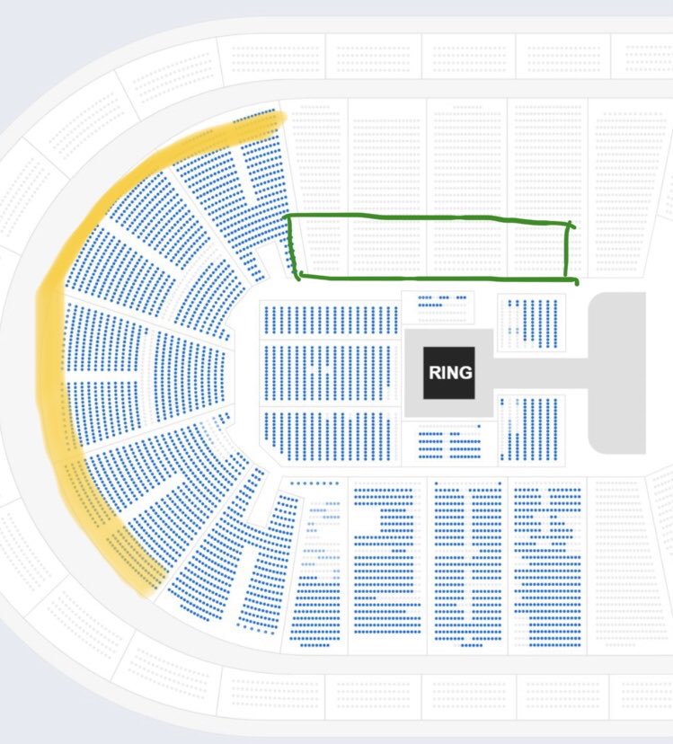Andrew Hemminger (@capnahemm) on Twitter photo <a href="/rmorfnyc/">Rafael Morffi</a> … Honest question… Obviously you want it to look great on TV but why not take the worst seats — the last 3-4 rows, which is likely blackened out anyway — and sell the good seats near the hard cam? And then have wider shots and more desirable seat to sell. <a href="/rmorfnyc/">Rafael Morffi</a> … Honest question… Obviously you want it to look great on TV but why not take the worst seats — the last 3-4 rows, which is likely blackened out anyway — and sell the good seats near the hard cam? And then have wider shots and more desirable seat to sell.