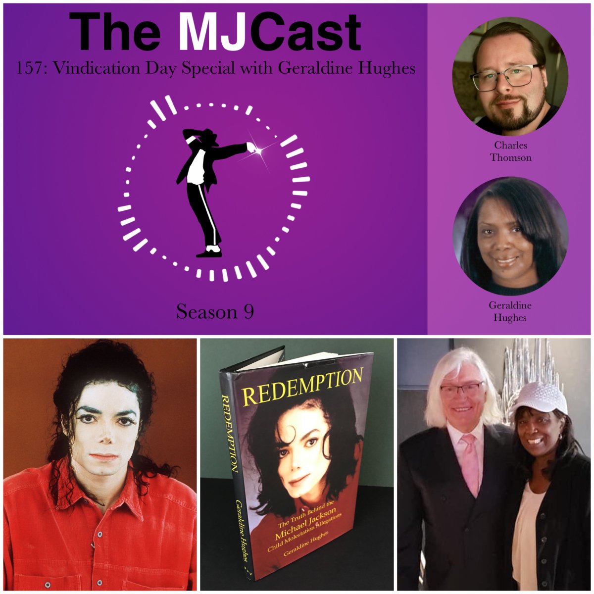 #TheMJCast157: Vindication Day Special with Geraldine Hughes. After Evan Chandler &amp; attorney Barry Rothman schemed to extract $20m from #MichaelJackson on molestation allegations, one woman blew the whistle - Rothman’s legal secretary. Here's her story. J. podcasts.apple.com/au/podcast/the…