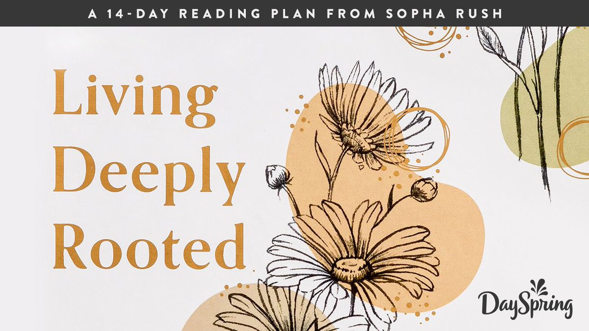 I just found out today that my devotional is on the Bible app. 😭🥹 it’s a 14 day devotional for anyone looking to start a new one. Join me in reading Living Deeply Rooted: bible.com/en/reading-pla…