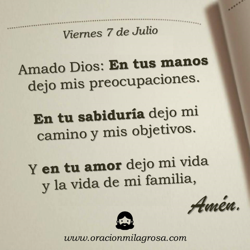 oracion_milagro's tweet photo. Oración para el viernes 7 de julio de 2023: https://t.co/L01UcxuQg8