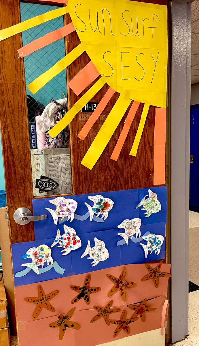 Vix21204's tweet photo. Our door for SESY #summer #SummerSchool #education #SpecialEducation https://t.co/hgArBMaCwt