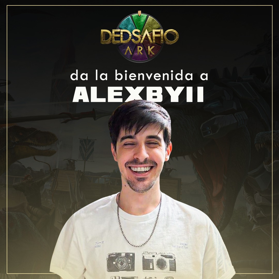dedsafio's tweet photo. ¡Aleeeeeeeeeeeeeeeeeeexby!

Una leyenda del gaming se nos une a esta gran aventura del #DEDsafioARK 🦖

Bienvenido: @aLexBY11 https://t.co/5DruYnPDhb