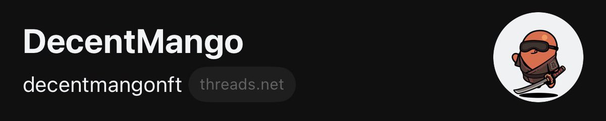 On Threads! 
Don’t know what i’m gonna do there yet but i’ll be following everyone back 🫶🏼

threads.net/t/@decentmango…