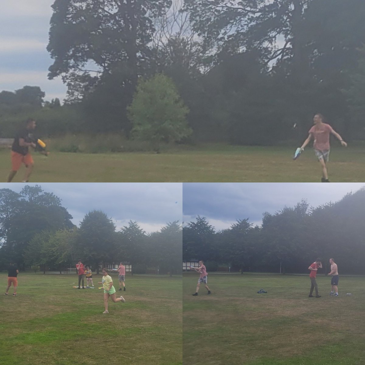 DerwenBen's tweet photo. Not quite the scorching weather we'd hope for, but the waterfight was great fun nonetheless! Safe to say, I got absolutely soaked 😂 hope everyone had a great time! @SteveE_Derwen @DerwenCollege https://t.co/0nGLBLmvOh
