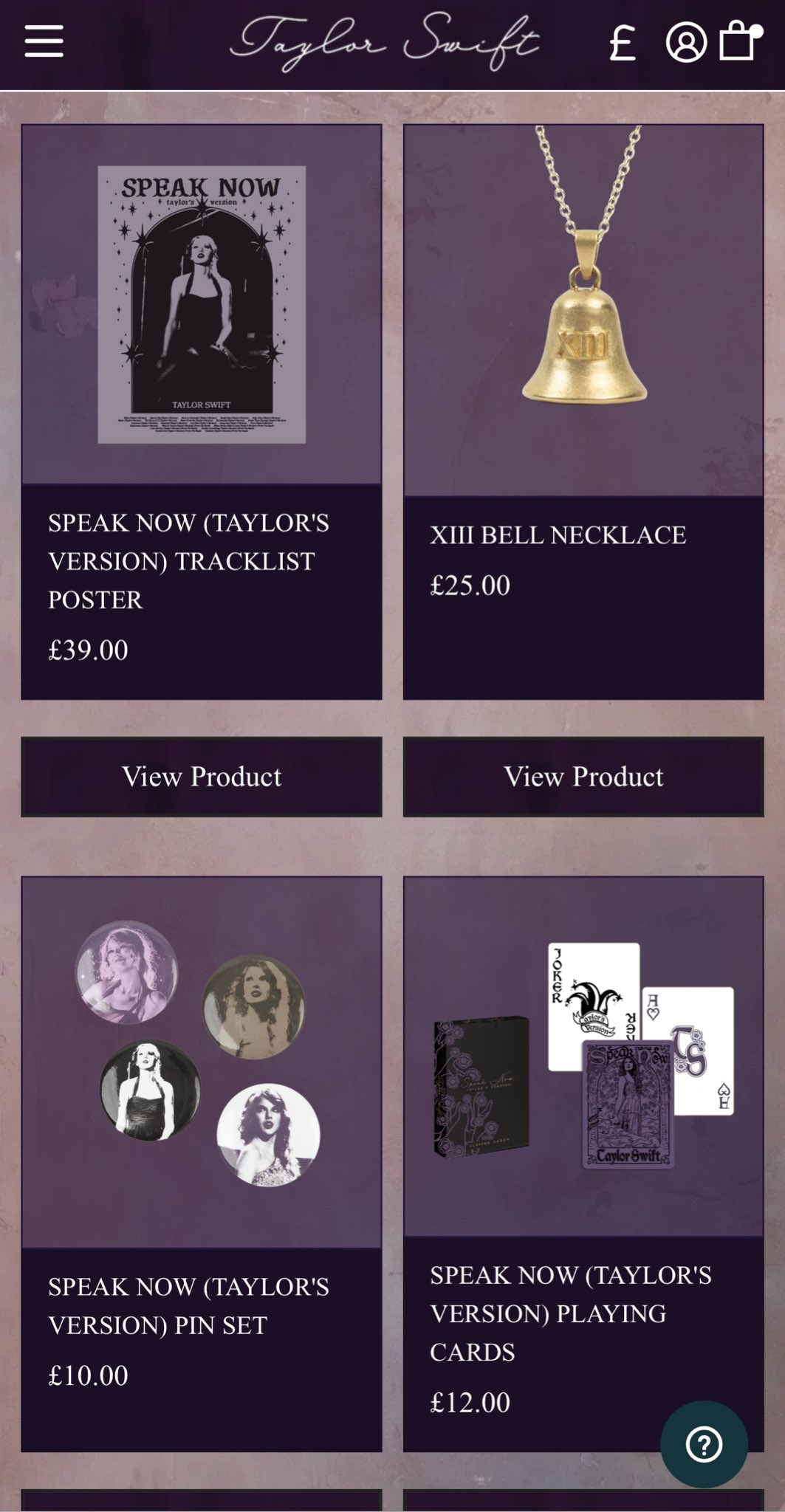 Speak Now (Taylor's Version) Pin Set