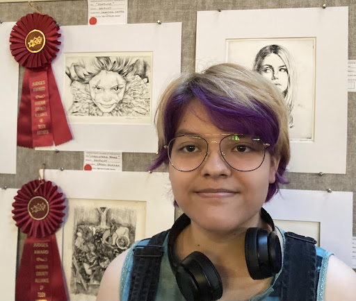 hcstonline's tweet photo. HTHS students won several awards at the 2023 HC Alliance of Teen Arts Art Expo! Congrats to Sarah Dziekan, Luciana Ussa, Emma Fernandes-Santinho, Violetta Soto-RuelJudges, Valentina Castro, Taydiana Miranda, Sherly Rodriguez, Esteban Diaz, Melany Morejon, and Emily Gajilan! https://t.co/wGQRGcV6KM