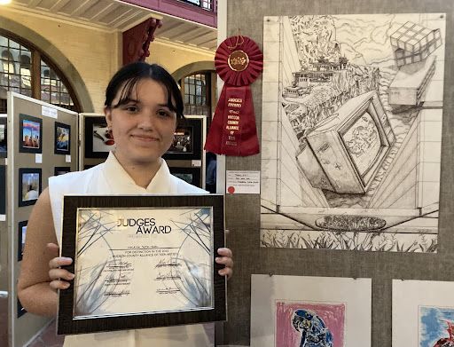 hcstonline's tweet photo. HTHS students won several awards at the 2023 HC Alliance of Teen Arts Art Expo! Congrats to Sarah Dziekan, Luciana Ussa, Emma Fernandes-Santinho, Violetta Soto-RuelJudges, Valentina Castro, Taydiana Miranda, Sherly Rodriguez, Esteban Diaz, Melany Morejon, and Emily Gajilan! https://t.co/wGQRGcV6KM