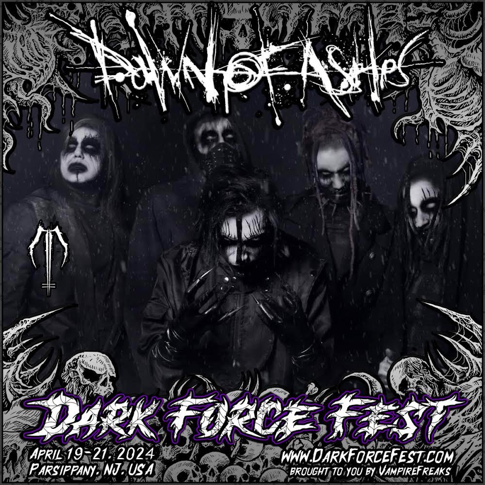 Dawn of Ashes is happy to announce that we will be performing at Dark Force Fest April 2024 in New Jersey. More info coming soon.

#dawnofashes #doa #darkforcefest #newjersey #2024 #eastcoast #musicfestival #metalfestival #gothfestival #industrialfestival #metal #industrial