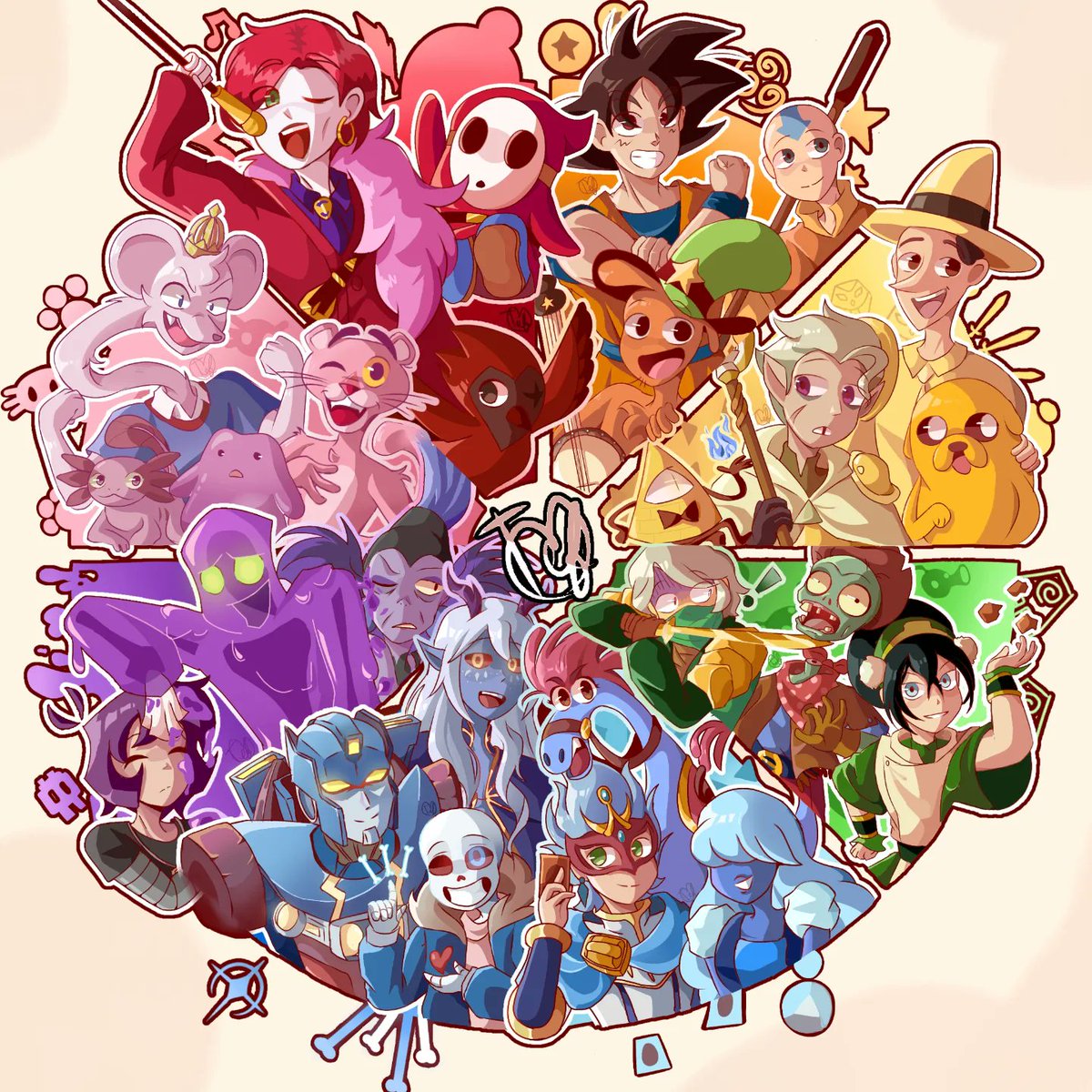 CierTefy's tweet photo. YA ESTA TERMINADO, si que tomo su tiempo, coloco el resultado final junto a las imagenes de los anteriores dias

#colorwheelchallenge #colorwheel #fanart #art #digitalart https://t.co/Y1REf05bZG