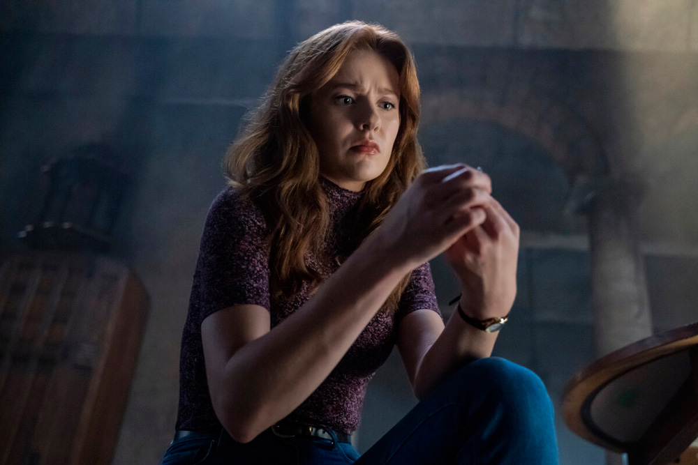 What2Vue's tweet photo. The CW released Promotional Photos of Nancy Drew episode "The Reaping of Hollow Oak" (4.07/S04E07) https://t.co/qfz13UjAjk #NancyDrew #PromoPhotos #CW https://t.co/16I1XE9YPt