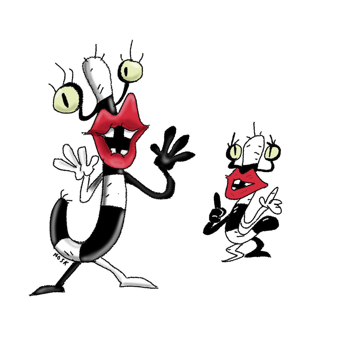 every once in a while i remember aaahh real monsters 
#nicktoons #klaskycsupo