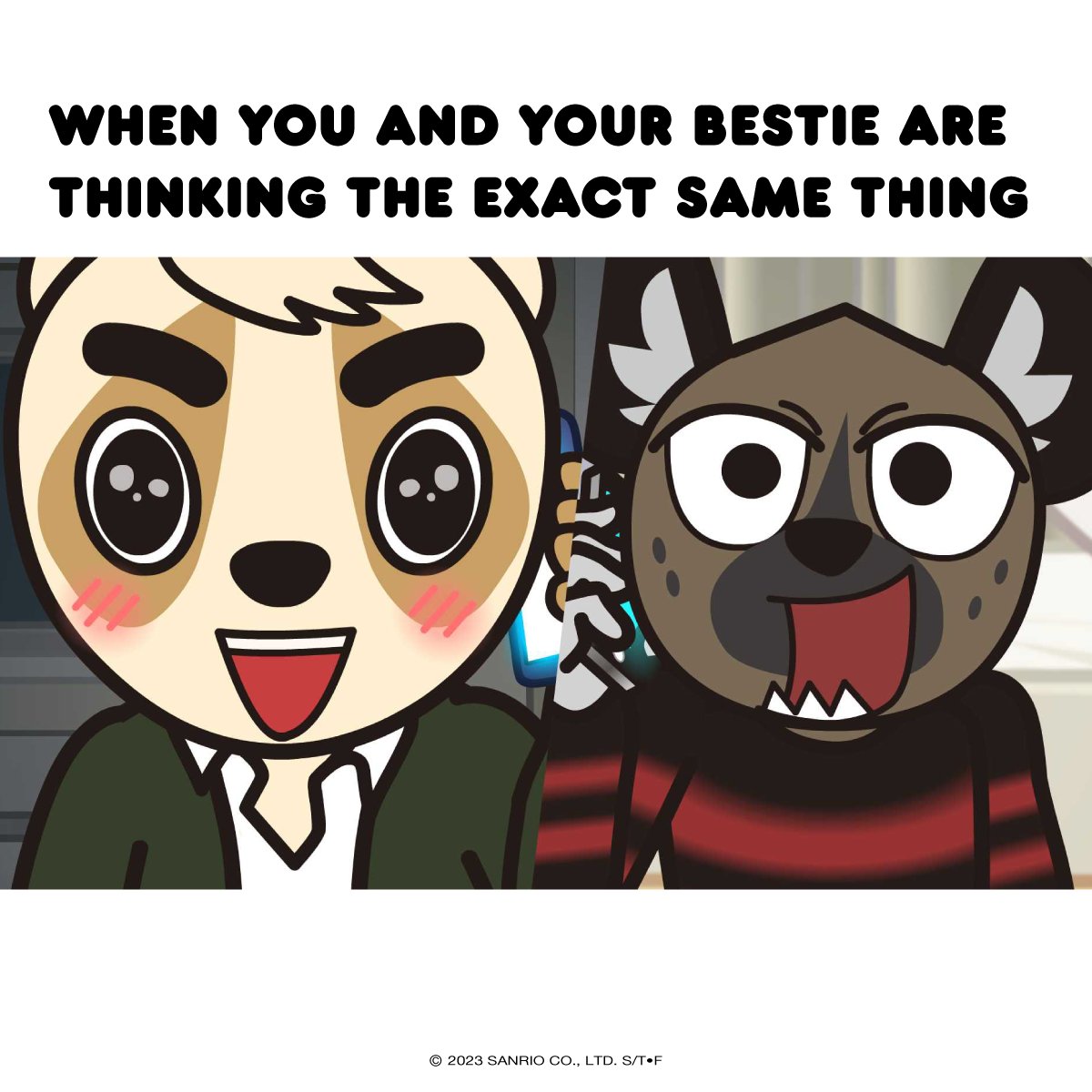 Tag your bestie!