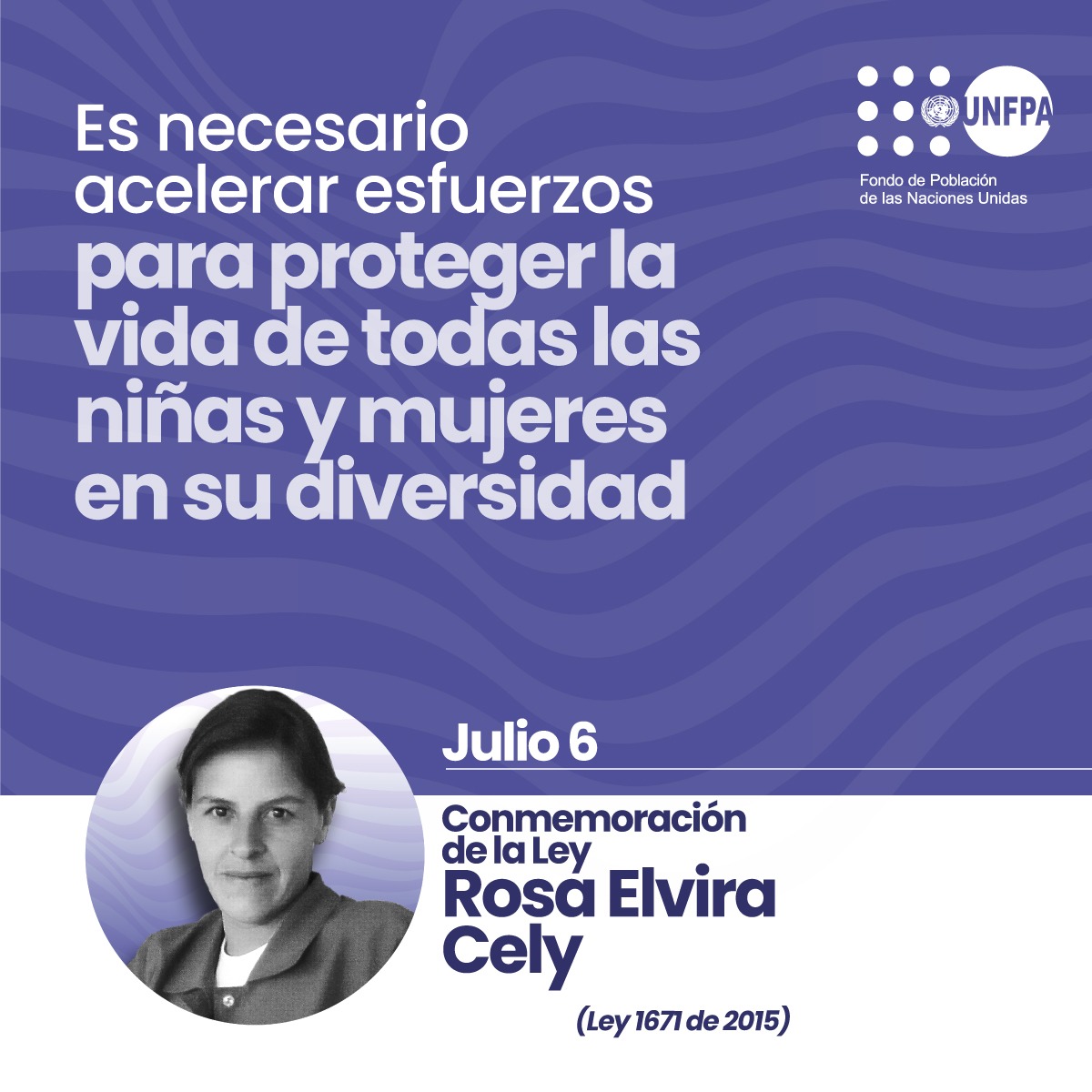UNFPAColombia's tweet photo. 📍Conmemoración #LeyRosaElviraCely I En Colombia, los feminicidios han aumentado desde 2015, pasando de 138 a 691 casos en 2021 📈, y en niñas de 6 a 11 años, de 1 en 2015 a 10 en 2022.  ¡Esto requiere acciones ya❗️

Conoce ➕ sobre esta situación👉🏾https://t.co/lDrUzyyzZi https://t.co/YNbo3RXdmR