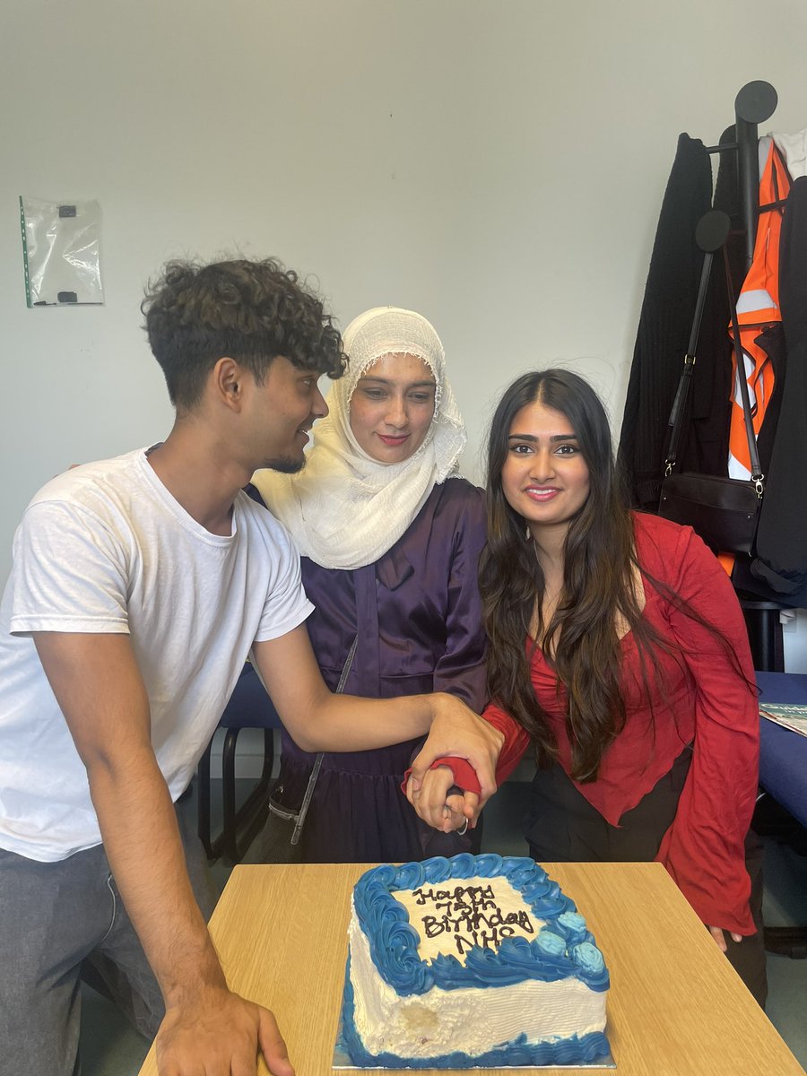 fhussain73's tweet image. #NHS75 My dad came to the UK when the NHS was 22 years old &amp;amp; served as an anaesthetist for 30 years. I have worked in @NewhamLondon as a GP for 22 years. I am a proud mum of 2 who spent  their school holidays @Projectsurgery1 &amp;amp; are both medical students &amp;amp; the future of the NHS❤️