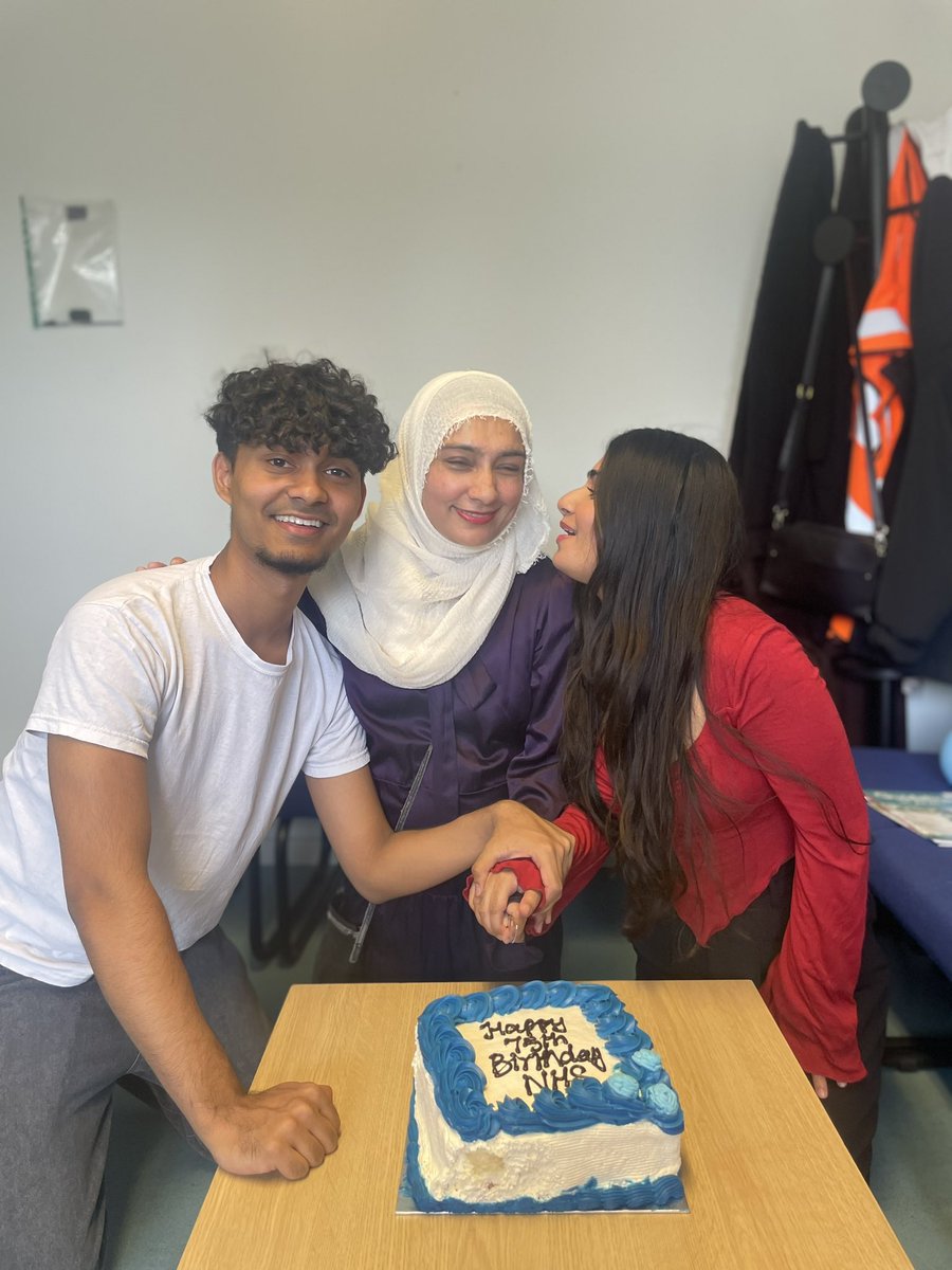 fhussain73's tweet image. #NHS75 My dad came to the UK when the NHS was 22 years old &amp;amp; served as an anaesthetist for 30 years. I have worked in @NewhamLondon as a GP for 22 years. I am a proud mum of 2 who spent  their school holidays @Projectsurgery1 &amp;amp; are both medical students &amp;amp; the future of the NHS❤️