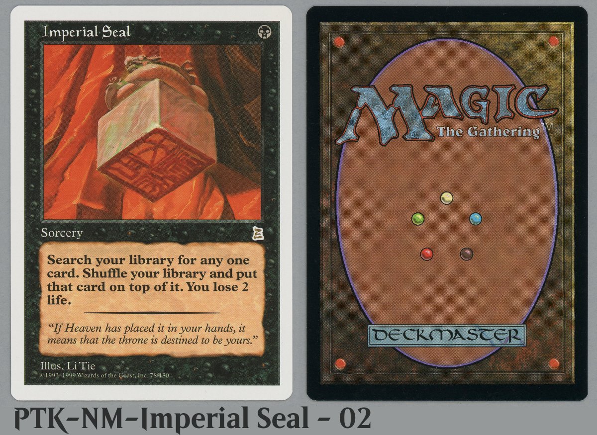 BenBleiweiss's tweet photo. #GetThisOffMyDesk
I have four (4) Near Mint English Portal 3 Kingdoms Imperial Seals. Selling them at only $750 each shipped, DM to purchase!
#MTG @StarCityGames https://t.co/Poi5cAmF8D