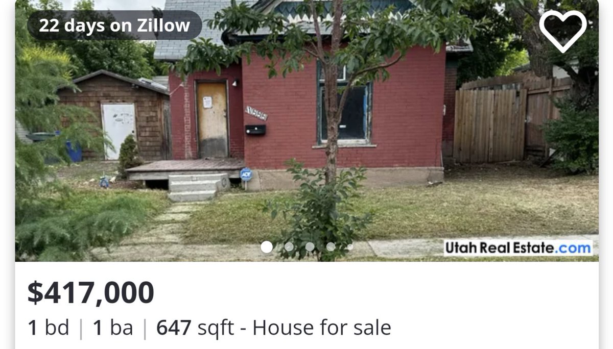 LexInturmoil's tweet image. Crazy how young couples don't want to buy these small homes that are totally in their price range