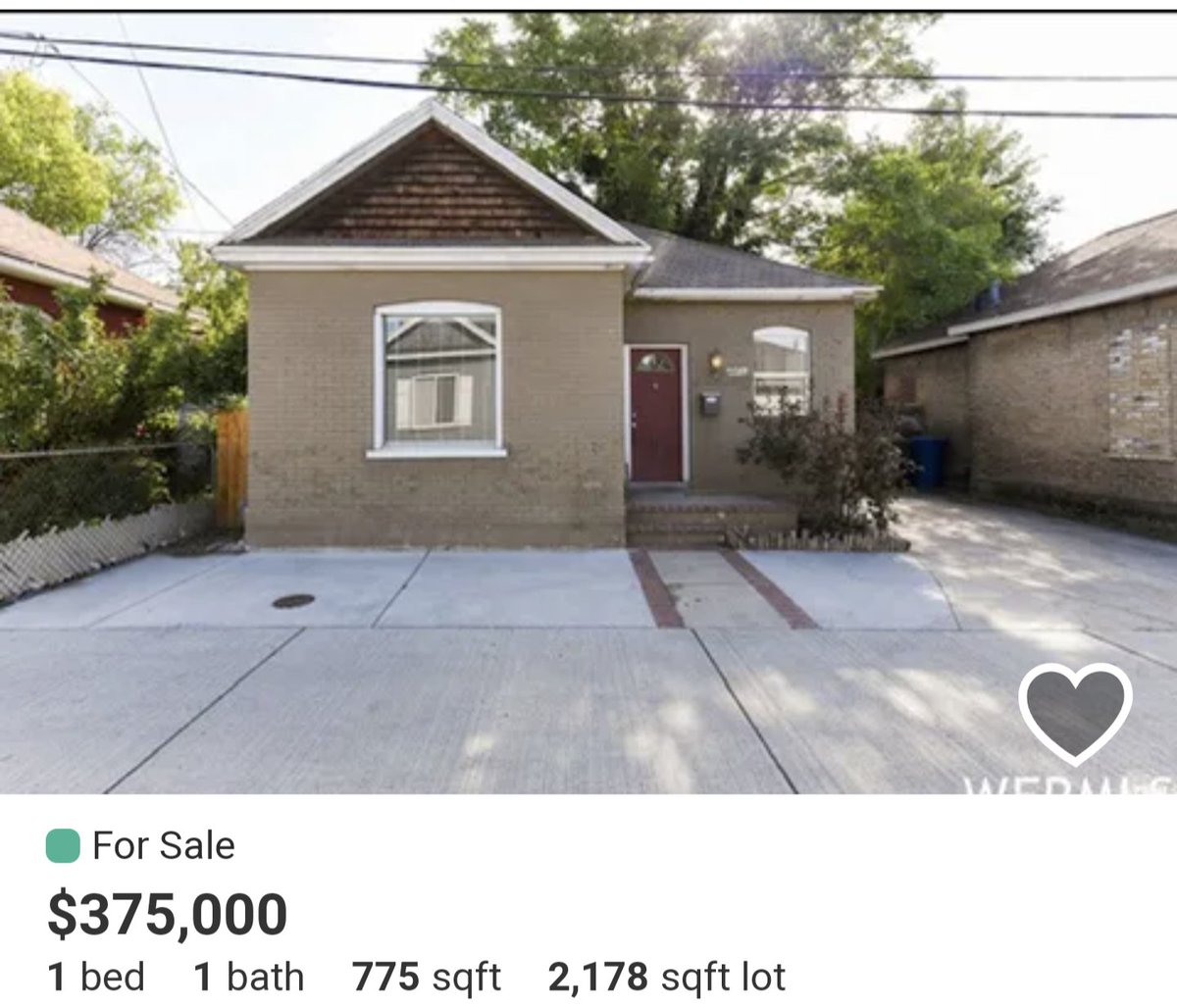 LexInturmoil's tweet image. Crazy how young couples don't want to buy these small homes that are totally in their price range