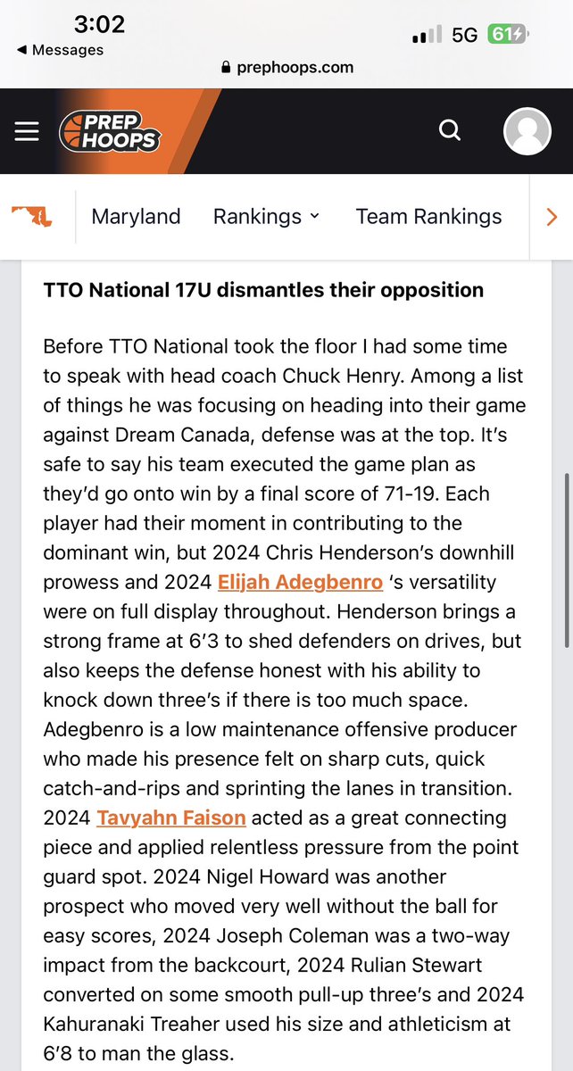 TTO17uNational's tweet image. Still more work to be done. Thanks @ColbyGHoops for the recognition