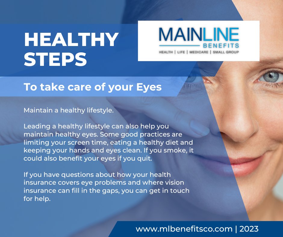 'Vision for a lifetime: Nurturing the windows to your world, your eyes.'

#EyeCare #VisualWellness #NurtureYourEyes #HealthyHabits #SeeClearly #EyeHealthMatters #sales #medicare #insurance #broker #agent #agency #mainline #business #agentsonthemove #mainlinebenefits