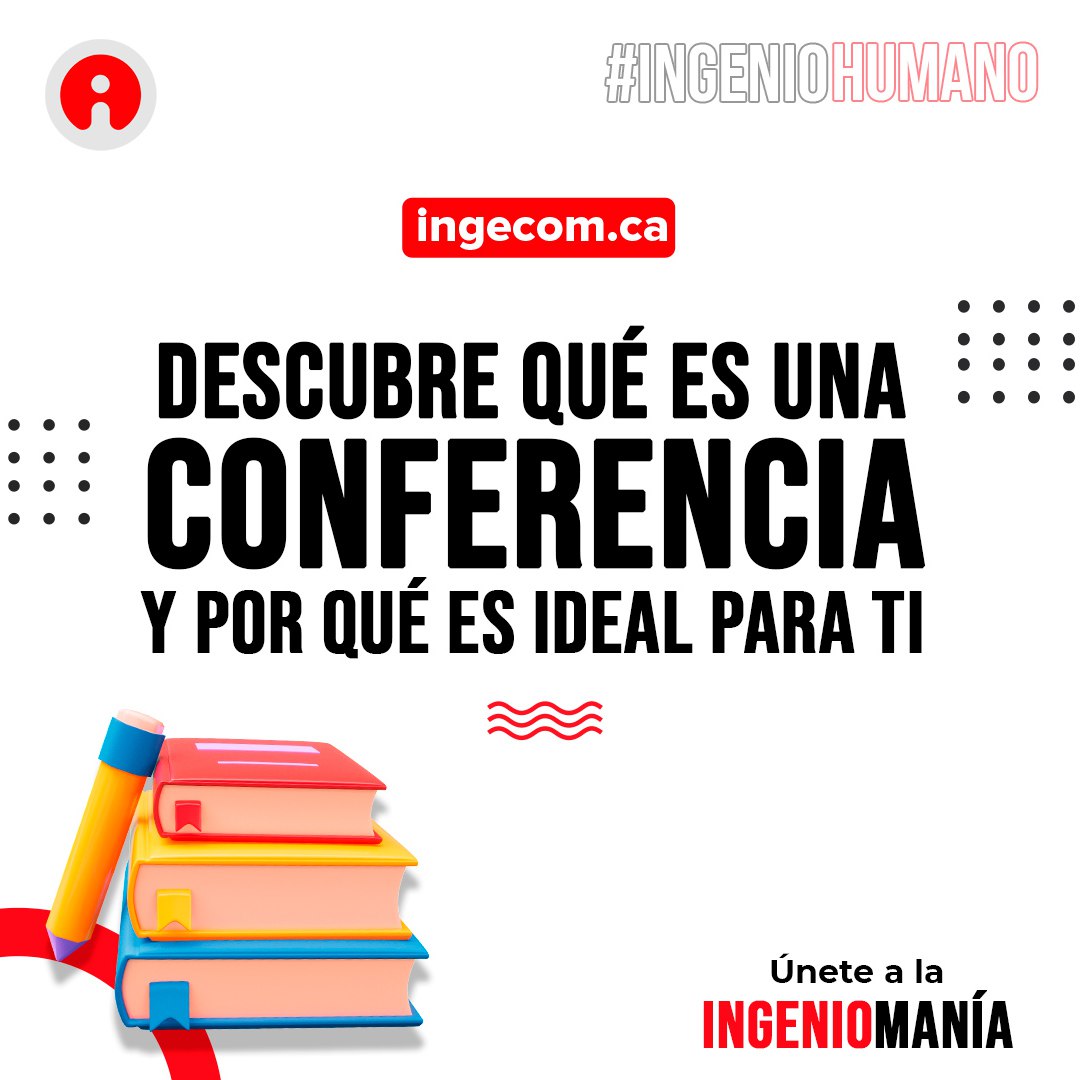 Ingecom_CA's tweet image. En estos eventos se presentan oradores expertos en el tema a tratar. Existen diferentes tipos de conferencias que se adecúan a distintas necesidades (que puedes ver en las imágenes) ¿Cuál se adapta a tu empresa? 
#ingecom #ingeniomania #eventosacademicos #conferencia