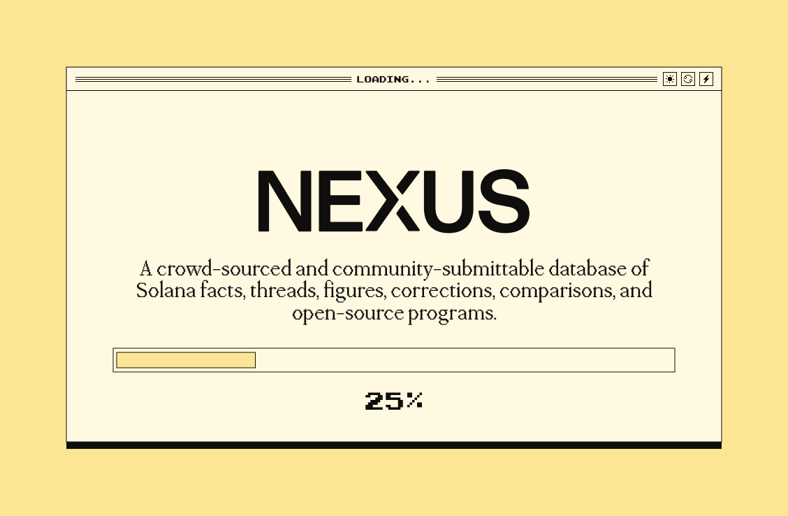 It's time to announce the winner of the Collective Pitch Competition for the month of June!

Congratulations to <a href="/KEMOS4BE/">KEMOSABE</a> and <a href="/SlorgoftheSlugs/">Slorg</a> with their project Nexus 🙌

Nexus is a hub for high-quality content and resources for the Solana Ecosystem curated by the community.