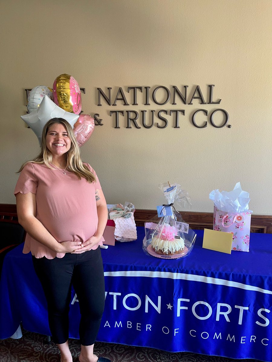 Yesterday, we celebrated our CVB Officer Manager Katy Duncan with a baby shower/early birthday party! Thank you for all the good work you do!